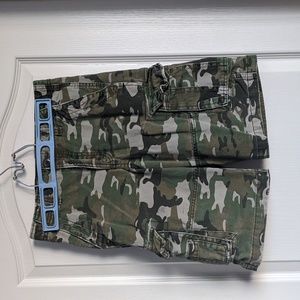 Boys Cherokee Camo Cargo Shorts